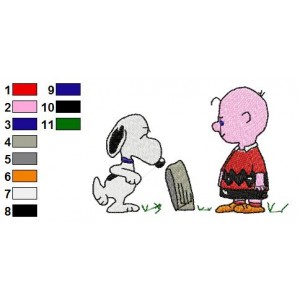 Snoopy 33 Embroidery Design